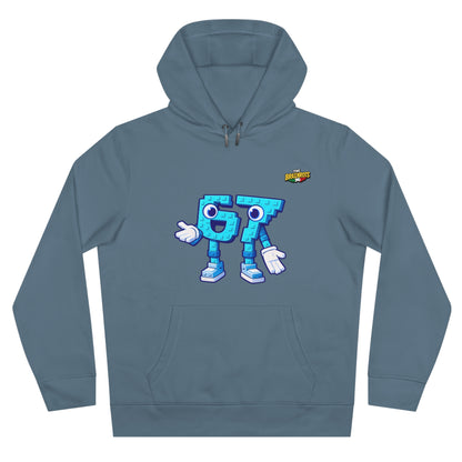 Felpa con Cappuccio unisex The Brainrtos 67 Six Seven #1 - King Graphic Hoodie — Cute Blue 97 Character Streetwear Sweatshirt