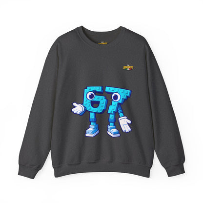 Felpa senza Cappuccio unisex The Brainrtos 67 Six Seven #1 - Retro Pixel '97' Crewneck Sweatshirt