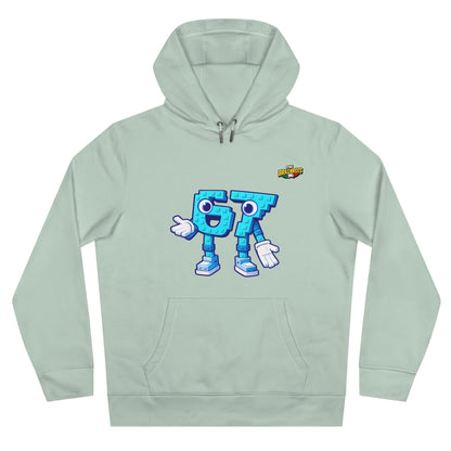Felpa con Cappuccio unisex The Brainrtos 67 Six Seven #1 - King Graphic Hoodie — Cute Blue 97 Character Streetwear Sweatshirt