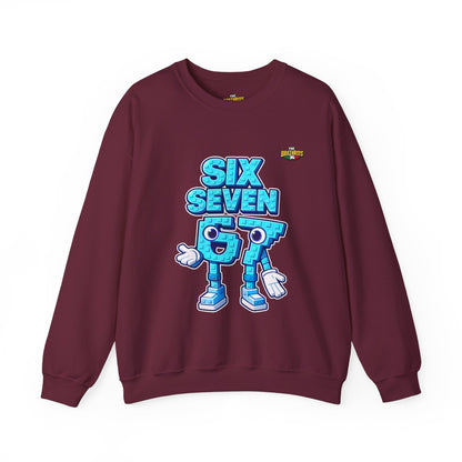 Felpa senza Cappuccio unisex The Brainrtos 67 #2 - Retro Pixel '97' Crewneck Sweatshirt