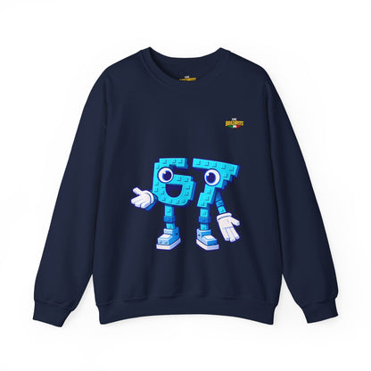 Felpa senza Cappuccio unisex The Brainrtos 67 Six Seven #1 - Retro Pixel '97' Crewneck Sweatshirt