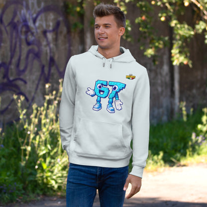 Felpa con Cappuccio unisex The Brainrtos 67 Six Seven #1 - King Graphic Hoodie — Cute Blue 97 Character Streetwear Sweatshirt