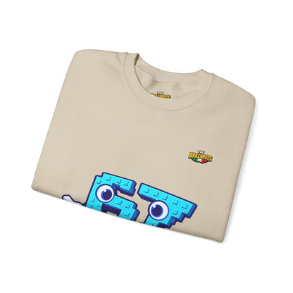 Felpa senza Cappuccio unisex The Brainrtos 67 Six Seven #1 - Retro Pixel '97' Crewneck Sweatshirt