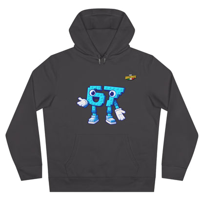 Felpa con Cappuccio unisex The Brainrtos 67 Six Seven #1 - King Graphic Hoodie — Cute Blue 97 Character Streetwear Sweatshirt