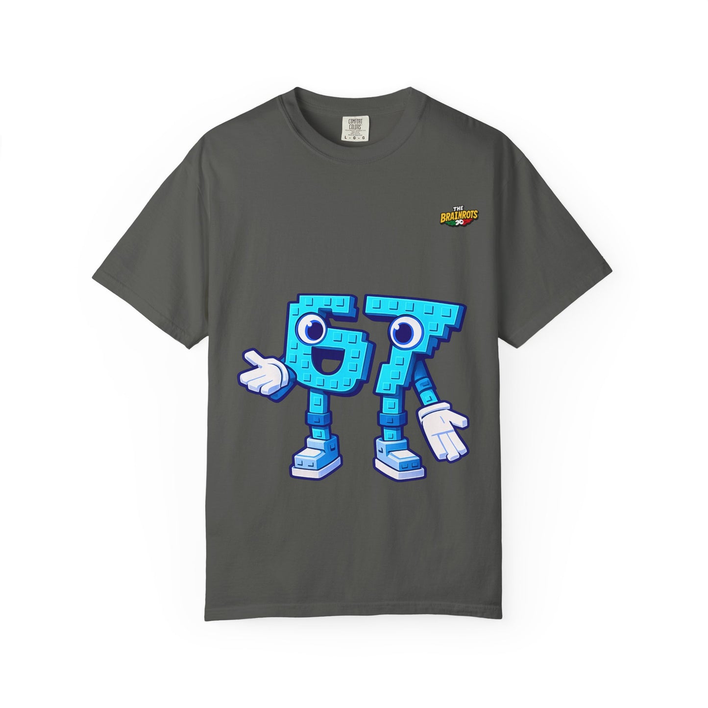 T-shirt unisex The Brainrtos 67 Six Seven #1 - Cute Blue '97' Gaming Graphic Tee