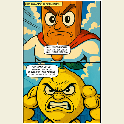 Fumetto THE BRAINROTS n. 1  Numero Uno - by Italian Brainrot Comics (Settembre 2025)