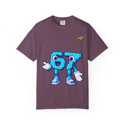T-shirt unisex The Brainrtos 67 Six Seven #1 - Cute Blue '97' Gaming Graphic Tee
