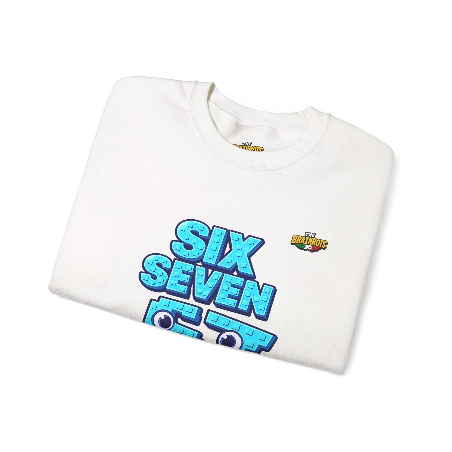 Felpa senza Cappuccio unisex The Brainrtos 67 #2 - Retro Pixel '97' Crewneck Sweatshirt