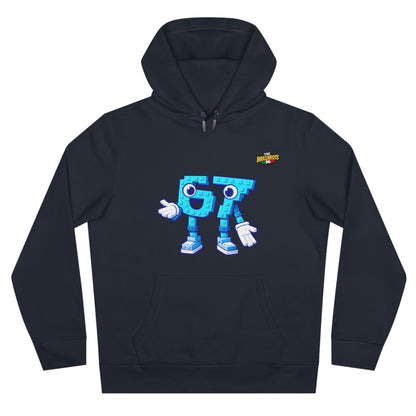 Felpa con Cappuccio unisex The Brainrtos 67 Six Seven #1 - King Graphic Hoodie — Cute Blue 97 Character Streetwear Sweatshirt