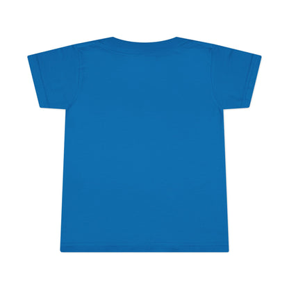 Copy of T-Shirt Prima Infanzia - Collezione The Brainrot 67 Six Seven #2 — Cute Blue Block Letter Character (G) Kids Tee