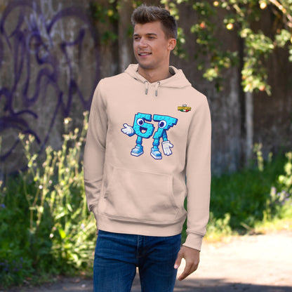 Felpa con Cappuccio unisex The Brainrtos 67 Six Seven #1 - King Graphic Hoodie — Cute Blue 97 Character Streetwear Sweatshirt
