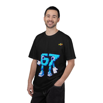 T-shirt unisex The Brainrtos 67 Six Seven #1 - Cute Blue '97' Gaming Graphic Tee