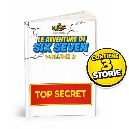 Fumetto Le Avventure di "Six Seven" Vol. 2 (Maggio 2026) Serie 67 – Spin-off di The Brainrots