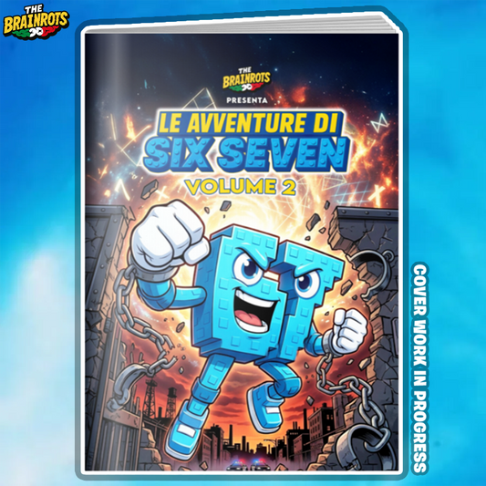 [Preordine] Fumetto Le Avventure di "Six Seven" Vol. 2 (Maggio 2026) Serie 67 – Spin-off di The Brainrots