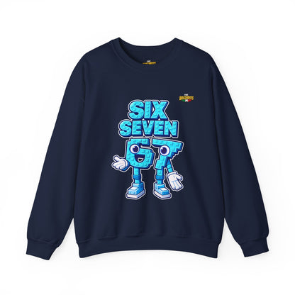 Felpa senza Cappuccio unisex The Brainrtos 67 #2 - Retro Pixel '97' Crewneck Sweatshirt