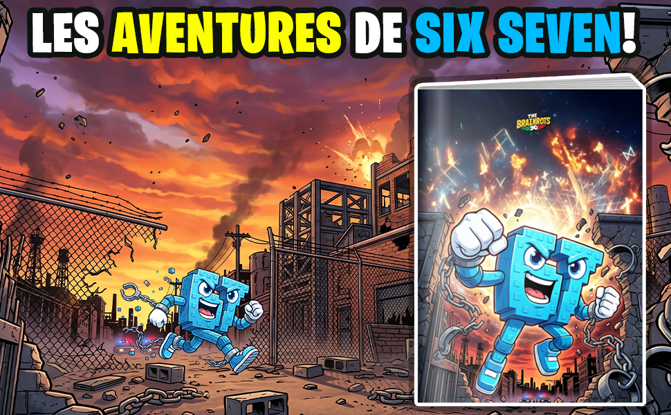Fumetto Le Avventure di "Six Seven" Vol. 2 (Maggio 2026) Serie 67 – Spin-off di The Brainrots