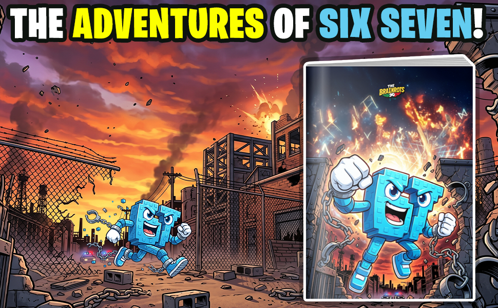 Fumetto Le Avventure di "Six Seven" Vol. 2 (Maggio 2026) Serie 67 – Spin-off di The Brainrots