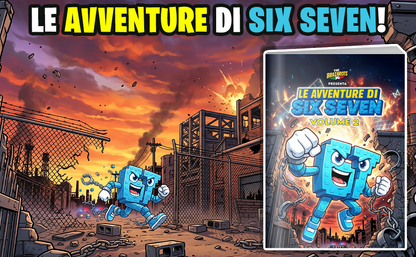 Fumetto Le Avventure di "Six Seven" Vol. 2 (Maggio 2026) Serie 67 – Spin-off di The Brainrots