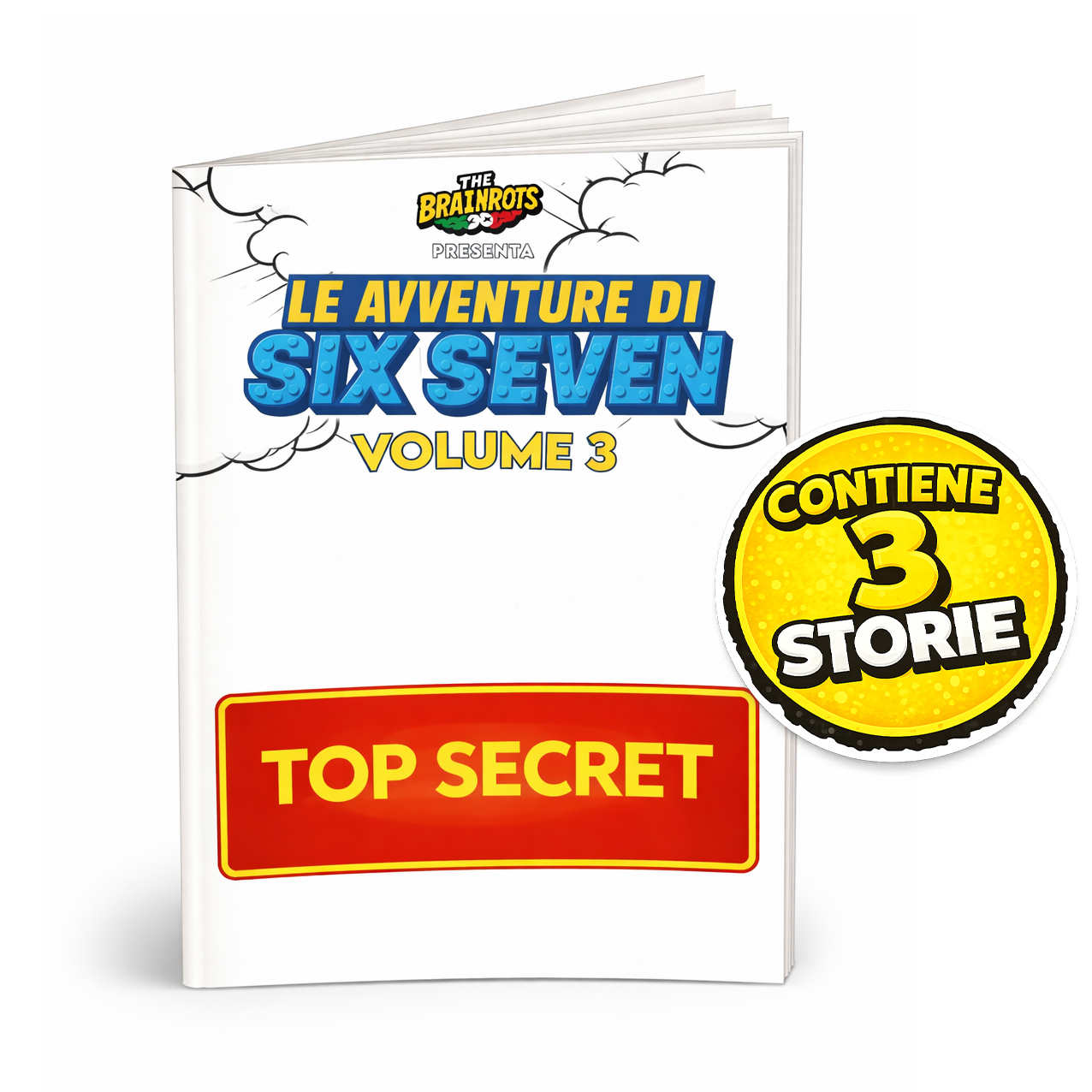 [Preordine - Ottobre 2026] Fumetto Le Avventure di "Six Seven" Vol. 3 Serie 67 – Spin-off di The Brainrots