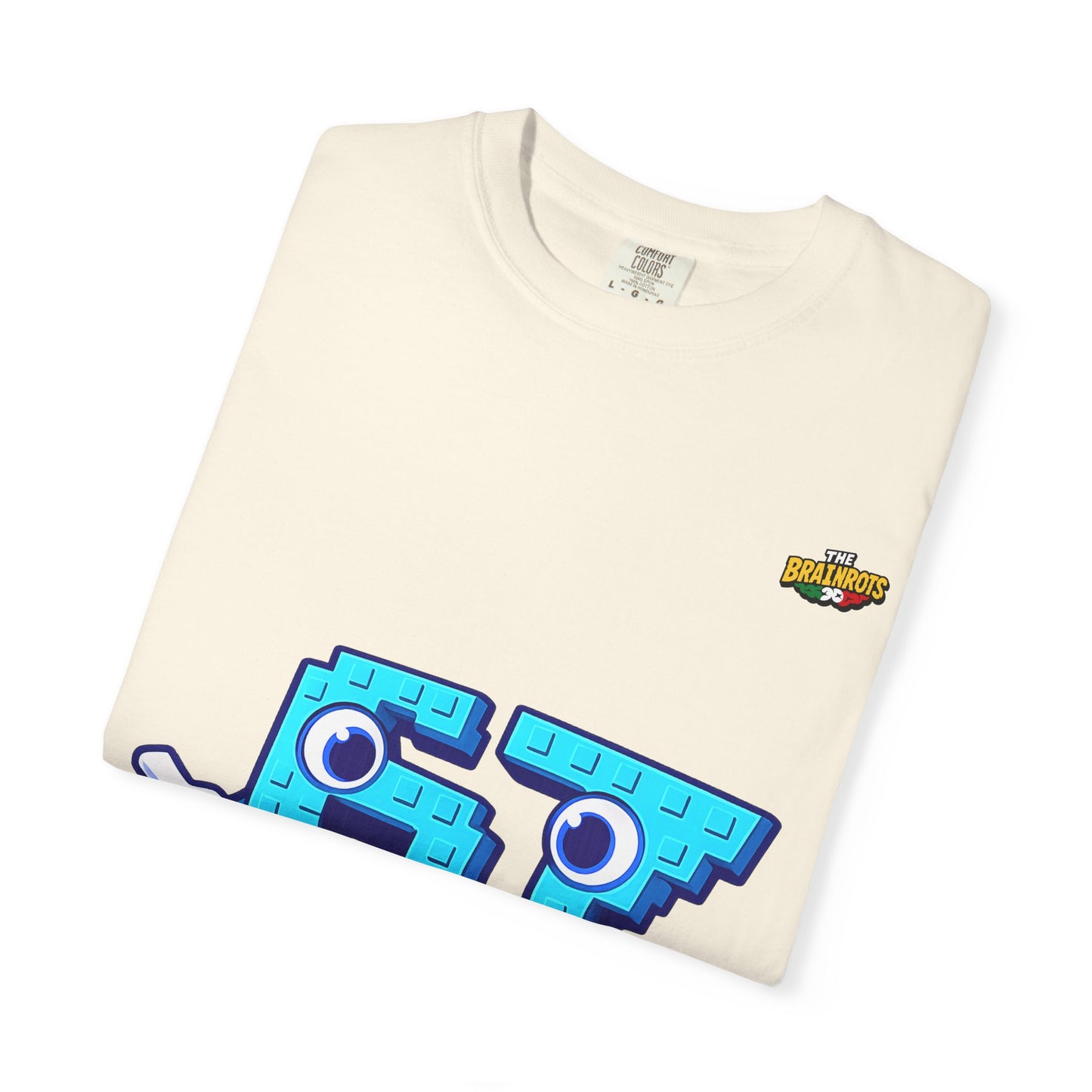 T-shirt unisex The Brainrtos 67 Six Seven #1 - Cute Blue '97' Gaming Graphic Tee