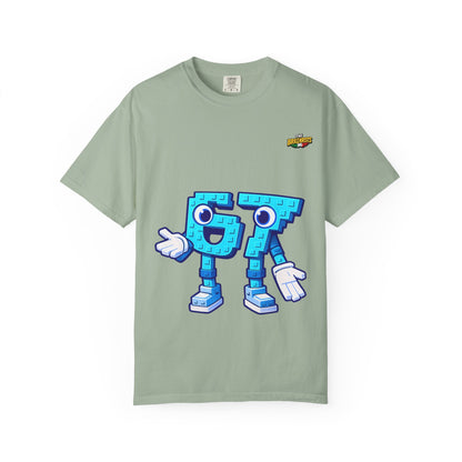 T-shirt unisex The Brainrtos 67 Six Seven #1 - Cute Blue '97' Gaming Graphic Tee