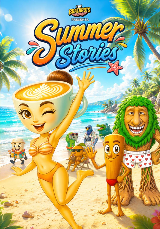 The Brainrots presenta "SUMMER STORIES" 2026 [Raccolta Speciale di 5 Storie Complete] Formato Maxi
