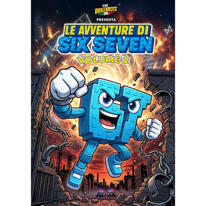 Fumetto Le Avventure di "Six Seven" Vol. 2 - Serie 67 – Spin-off di The Brainrots