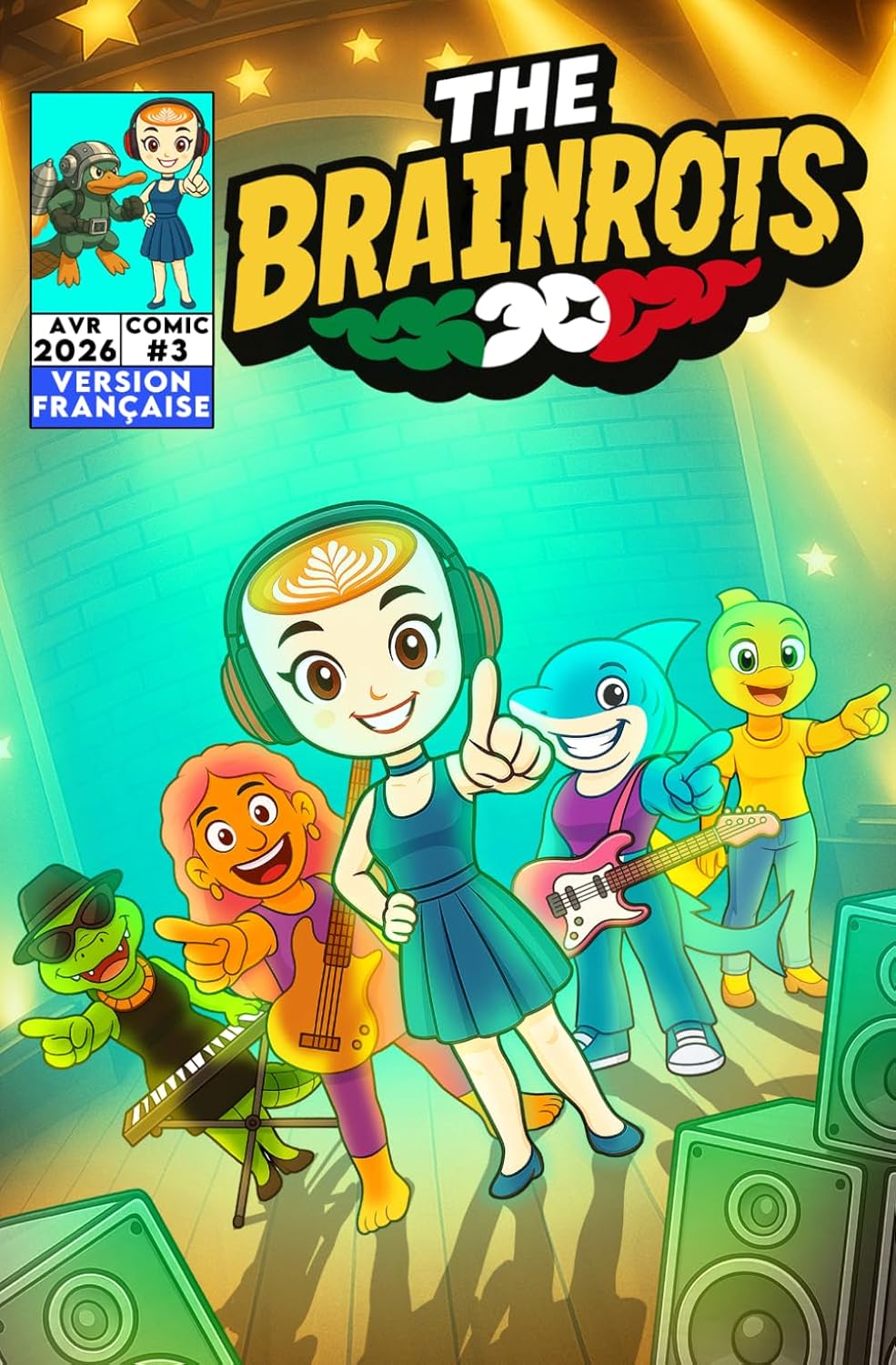 Fumetto The Brainrots n. 3 (Novembre 2025)