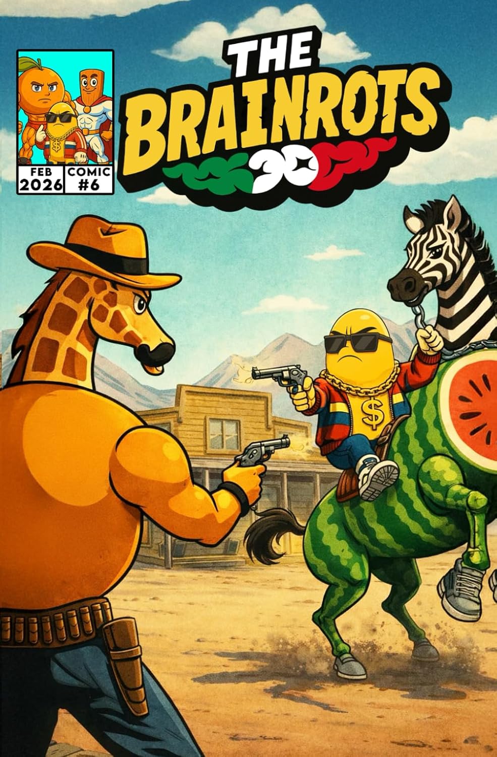 Fumetto The Brainrots n. 6 (Febbraio 2026)