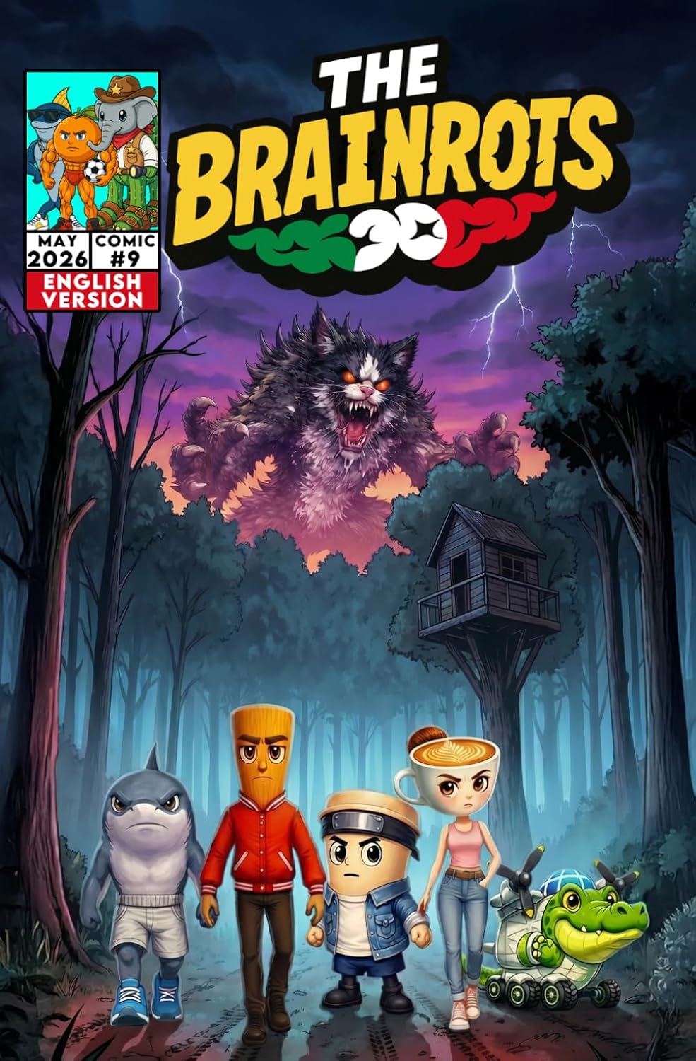 Fumetto The Brainrots n. 9 (Maggio 2026)