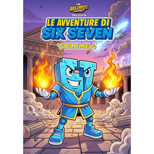 Fumetto Le Avventure di "Six Seven" Vol. 4 Serie 67 – Spin-off di The Brainrots