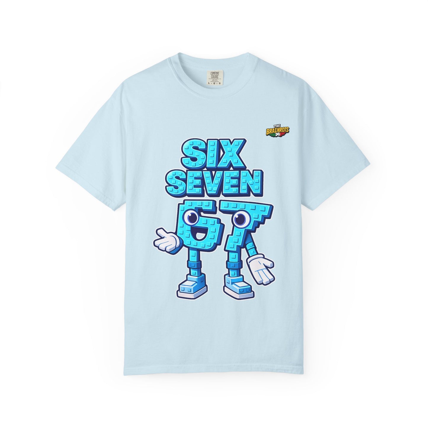 T-shirt unisex The Brainrtos 67 Six Seven #2 - Unisex Garment-Dyed T-shirt