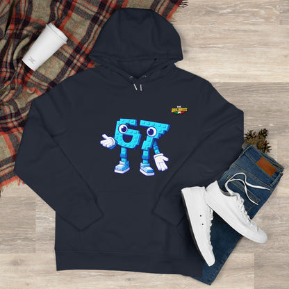 Felpa con Cappuccio unisex The Brainrtos 67 Six Seven #1 - King Graphic Hoodie — Cute Blue 97 Character Streetwear Sweatshirt