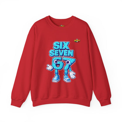 Felpa senza Cappuccio unisex The Brainrtos 67 #2 - Retro Pixel '97' Crewneck Sweatshirt