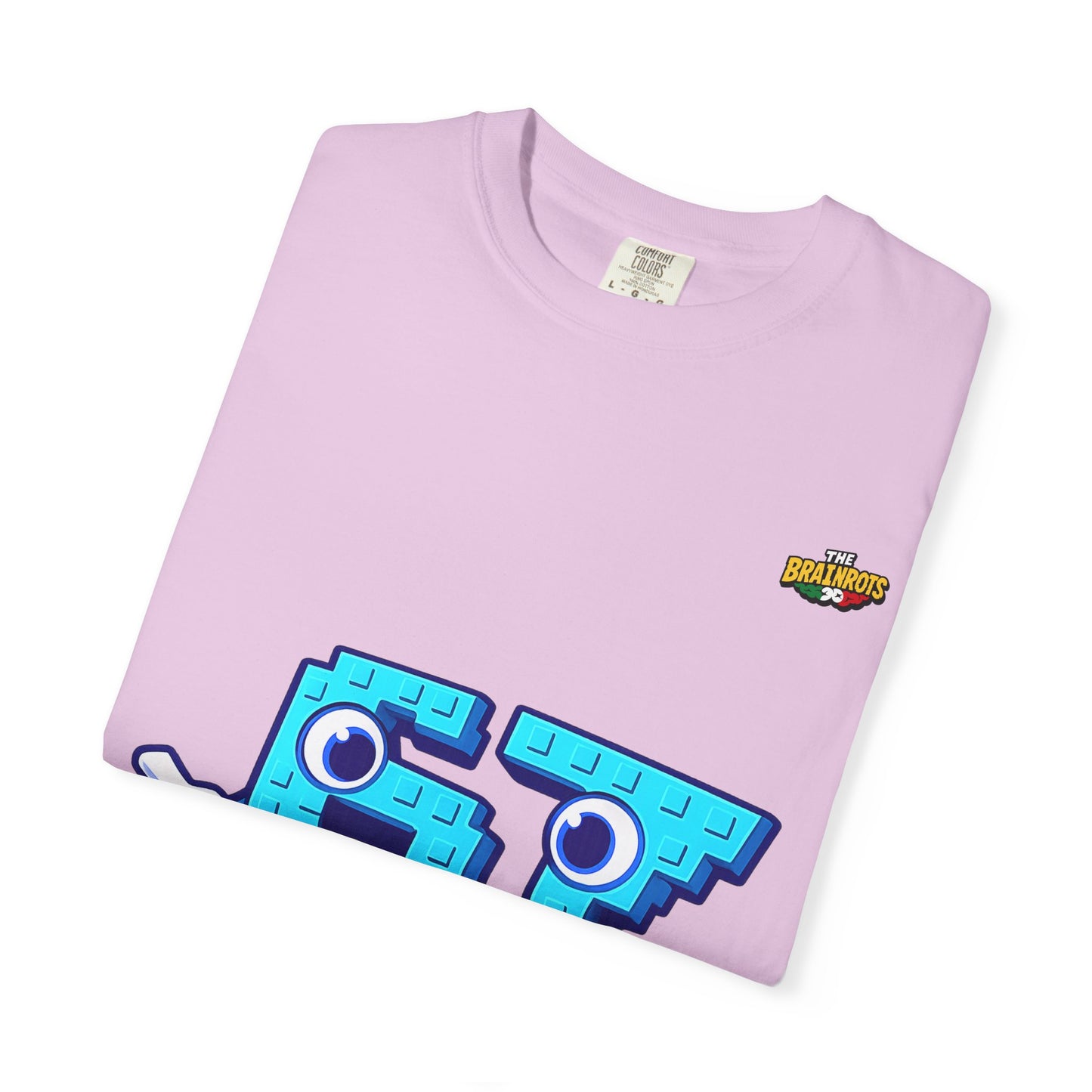 T-shirt unisex The Brainrtos 67 Six Seven #1 - Cute Blue '97' Gaming Graphic Tee