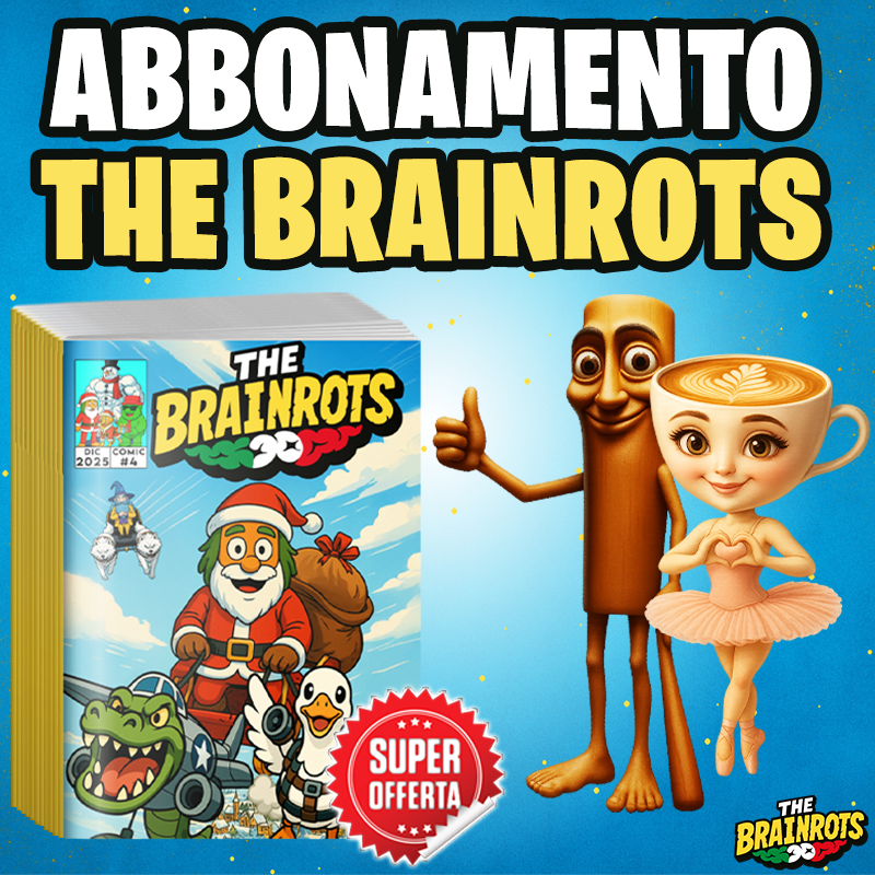 Abbonamento al fumetto The Brainrots