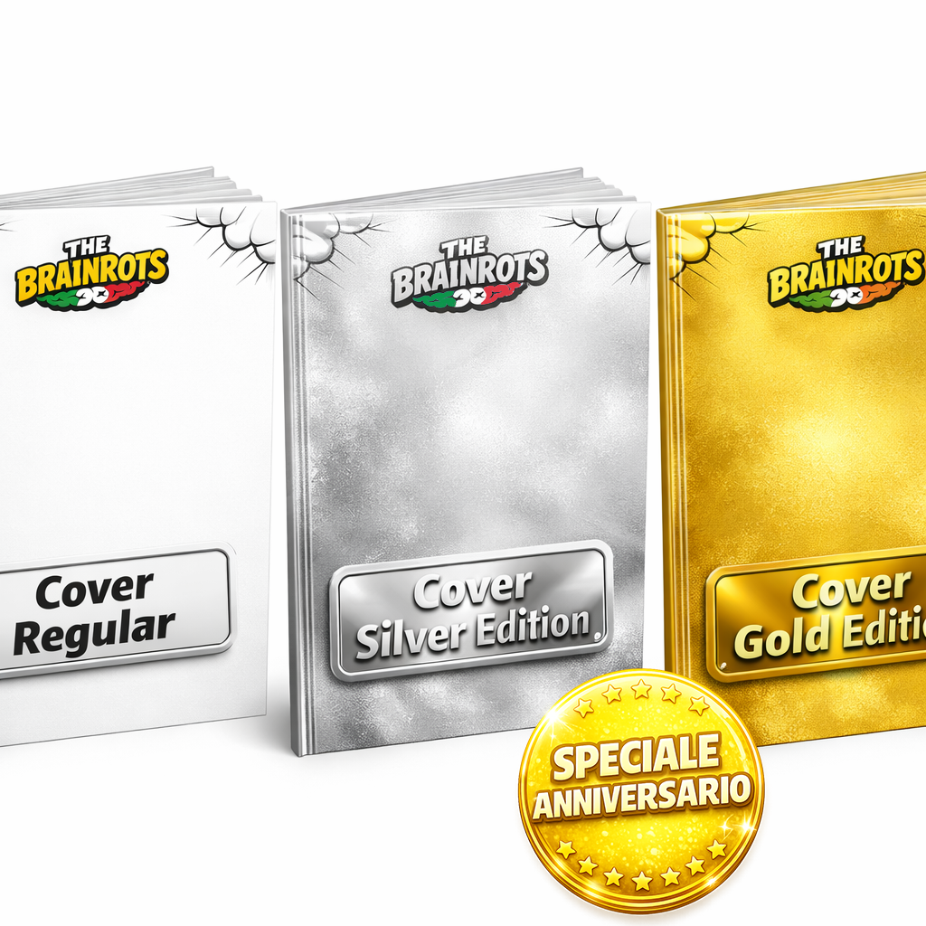 Fumetto The Brainrots n. 11 (Luglio 2026) (Speciale Anniversario)
