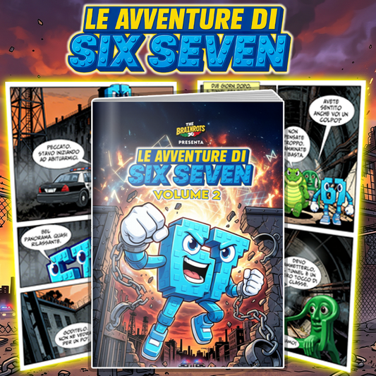 Fumetto Le Avventure di "Six Seven" Vol. 2 (Maggio 2026) Serie 67 – Spin-off di The Brainrots