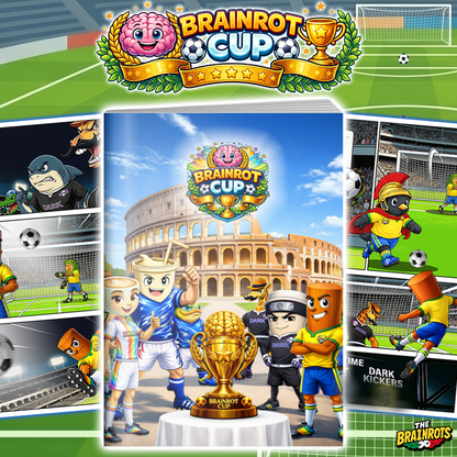 [Preordine - Giugno 2026] The Brainrots presenta "BRAINROT CUP" [Edizione Completa + extra] (Formato Maxi)