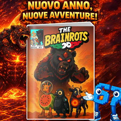 Fumetto The Brainrots n. 5 (Gennaio 2026)