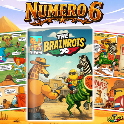 Fumetto The Brainrots n. 6 (Febbraio 2026)