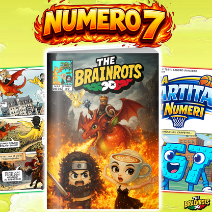 Fumetto The Brainrots n. 7 (Marzo 2026)