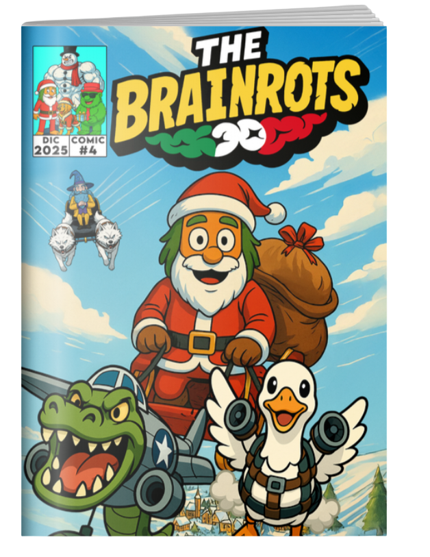 [Preordine] Fumetto The Brainrots n. 4 (Dicembre 2025)