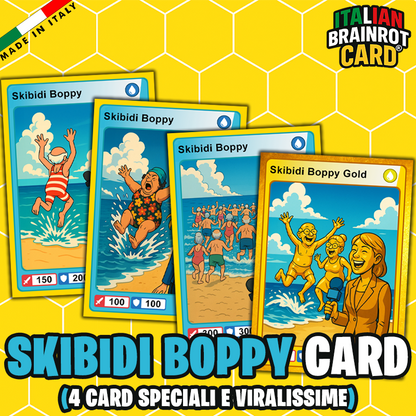 Skibidi Boppy Limited Edition di Italian Brainrot Card