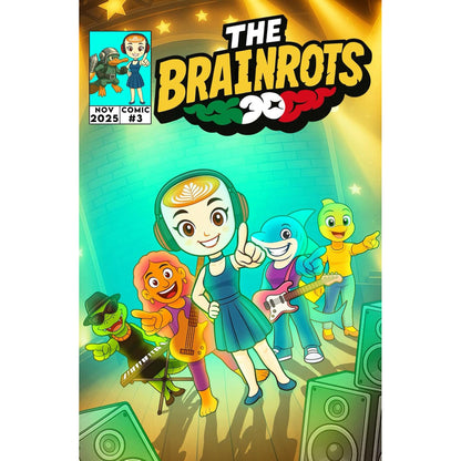 Fumetto The Brainrots n. 3 (Novembre 2025)