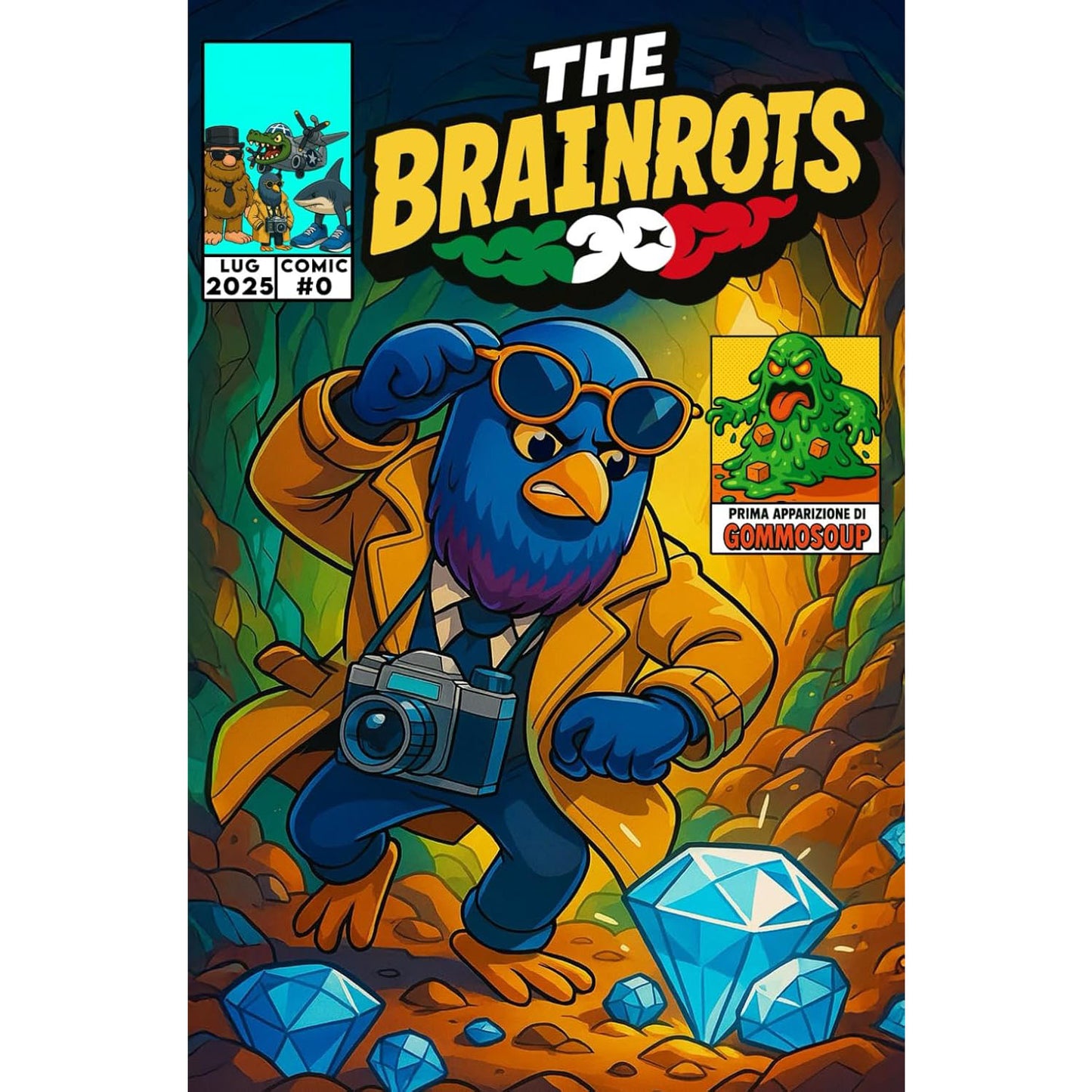 Fumetto The Brainrots n. 0 (Luglio 2025)