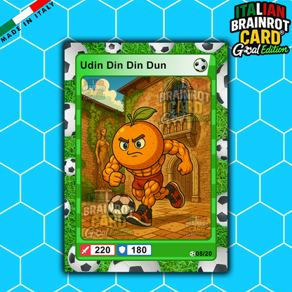 Box da 20 Cards - Italian Brainrot Card® "Goal Editon" 2025/26