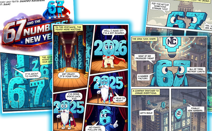 Fumetto Le Avventure di "Six Seven" Vol. 1 (Gennaio 2026) Serie 67 – Spin-off di The Brainrots