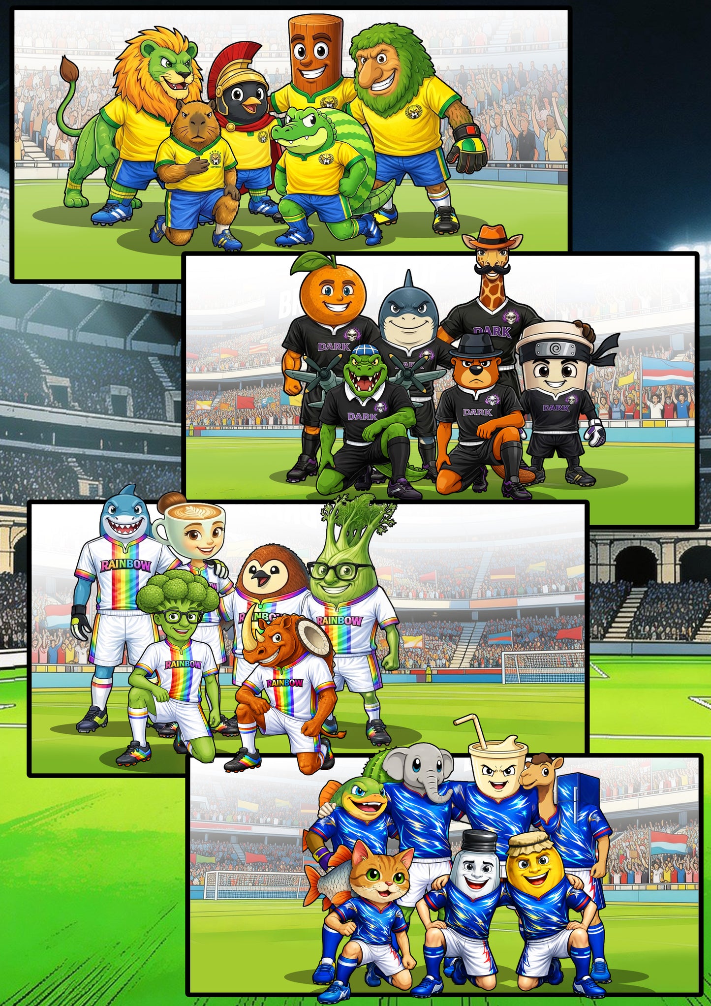 [Preordine - Giugno 2026] The Brainrots presenta "BRAINROT CUP" [Edizione Completa + extra] (Formato Maxi)