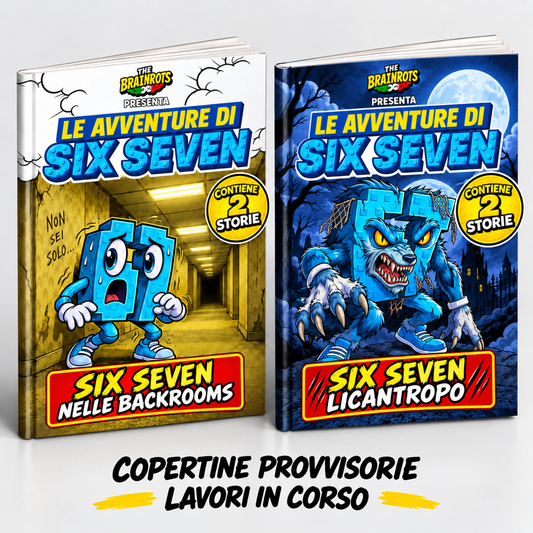 [Preordine - Ottobre 2026] Fumetto Le Avventure di "Six Seven" Vol. 5 Serie 67 – Spin-off di The Brainrots